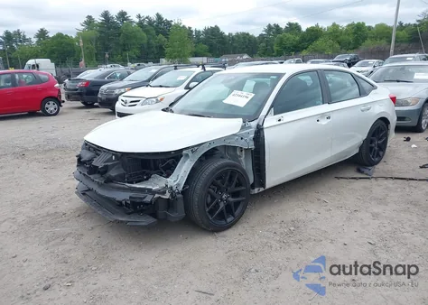 2023 Honda Civic Sport из США, поврежденный, VIN 2HGFE2F50PH555516